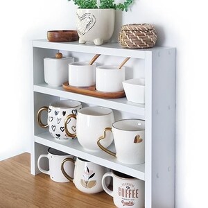 Kitchen Counter Shelf, Countertop Spice Rack, Kitchen Countertop Shelf ...