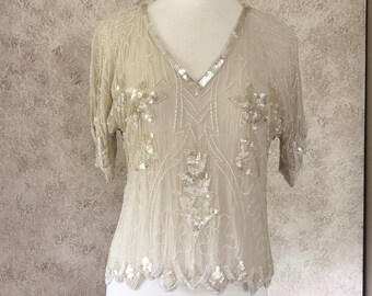 beaded evening sweaters