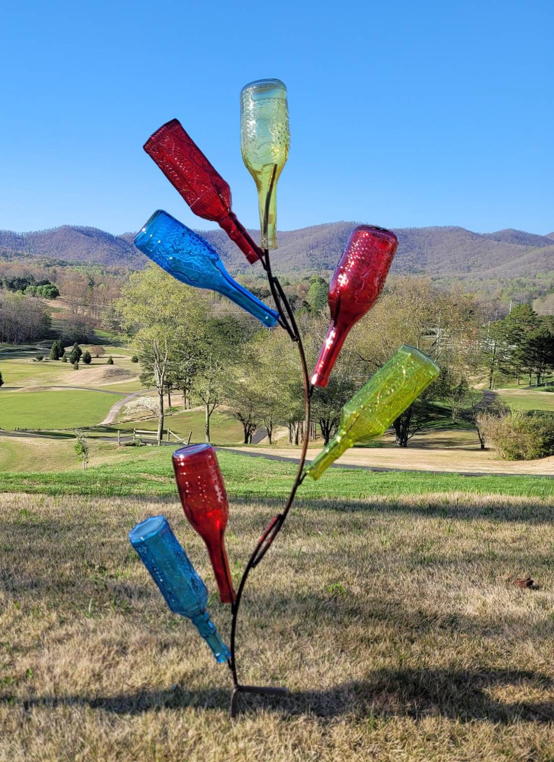 Bottle Branch bottle tree metal bottle tree bottle tree Etsy