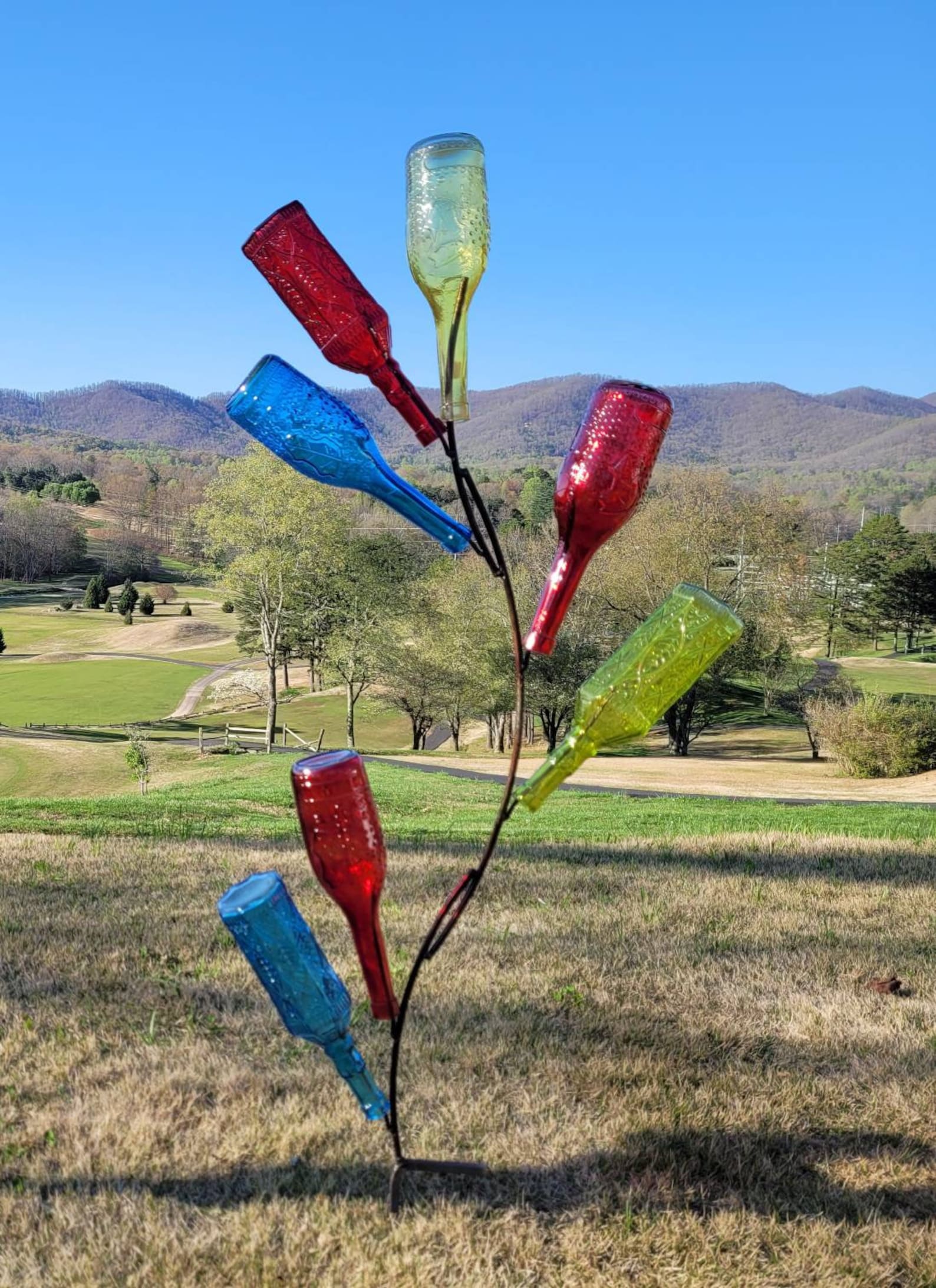 Bottle Branch bottle tree metal bottle tree bottle tree Etsy