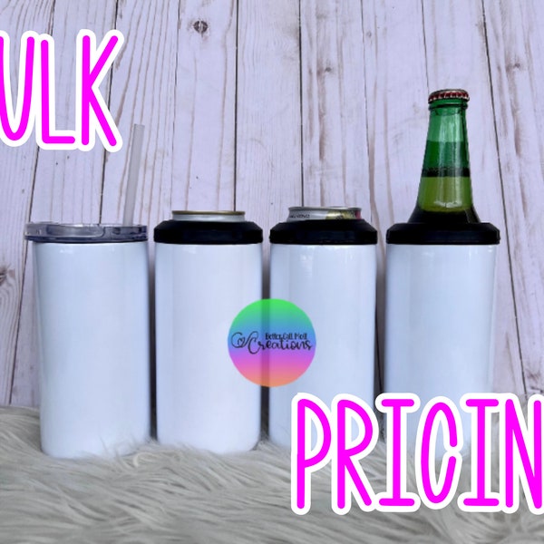 Sublimation Stainless Steel Can Koozie Bulk Etsy