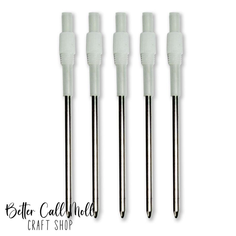 5-Pack Black or Blue Ink Refills for Twist Retractable Sublimation Ink Pens image 1
