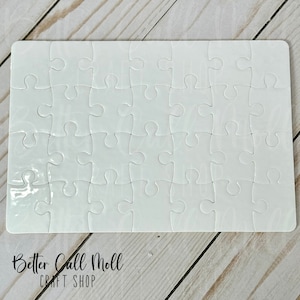 28 Piece Puzzle Sublimation Blank