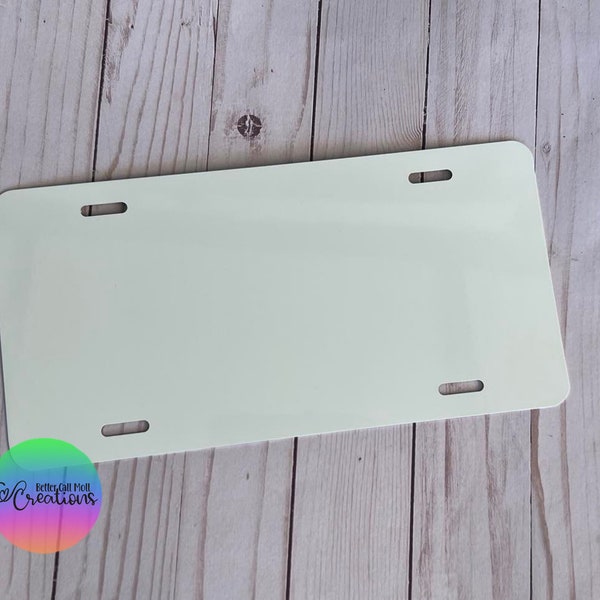 Mini License Plate Etsy