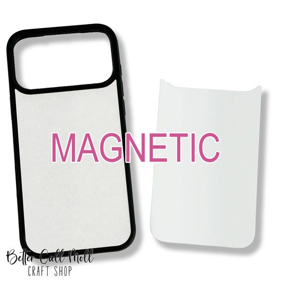 Magnetic iPhone Case Sublimation Blank, Magnetic Phone Case Insert, DIY Custom Phone Case for Sublimation