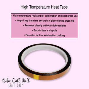 High Temperature Heat Tape for Sublimation image 2