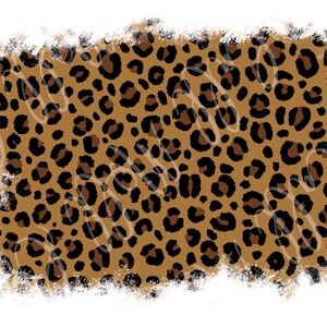 Distressed Leopard Print Background Digital PNG for Sublimation ...
