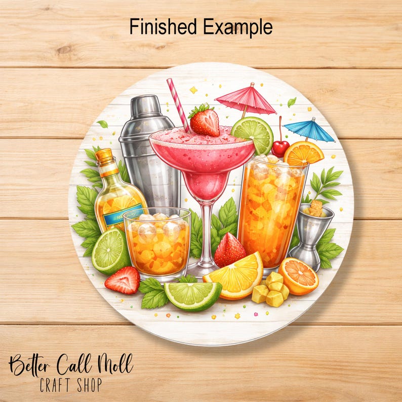 Set of 2 - 3.5 Inch Round Sublimation Coaster Blank, MDF Coaster with Cork Back, DIY Custom Drink Coaster Craft Supply imagem 3