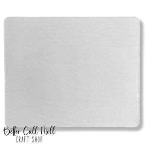 Sublimation Mouse Pad Blank, DIY Craft Supply, Non-Slip Rubber (8.5x7 in Rectangle)