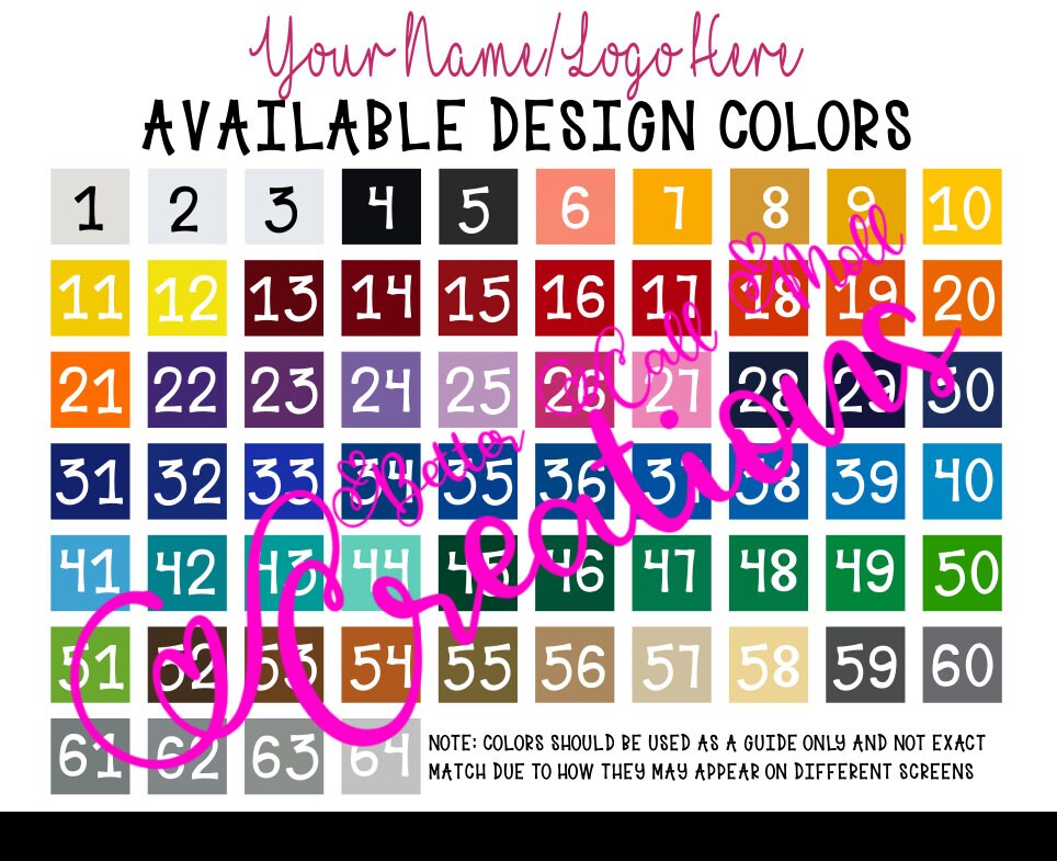 oracal 651 color chart 63 colors oracal 651 color chart 63 colors