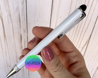 Stylus Twist Retractable Ink Pen Sublimation Blank