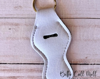 Lip Balm Holder Keychain Sublimation Blank - Main Image