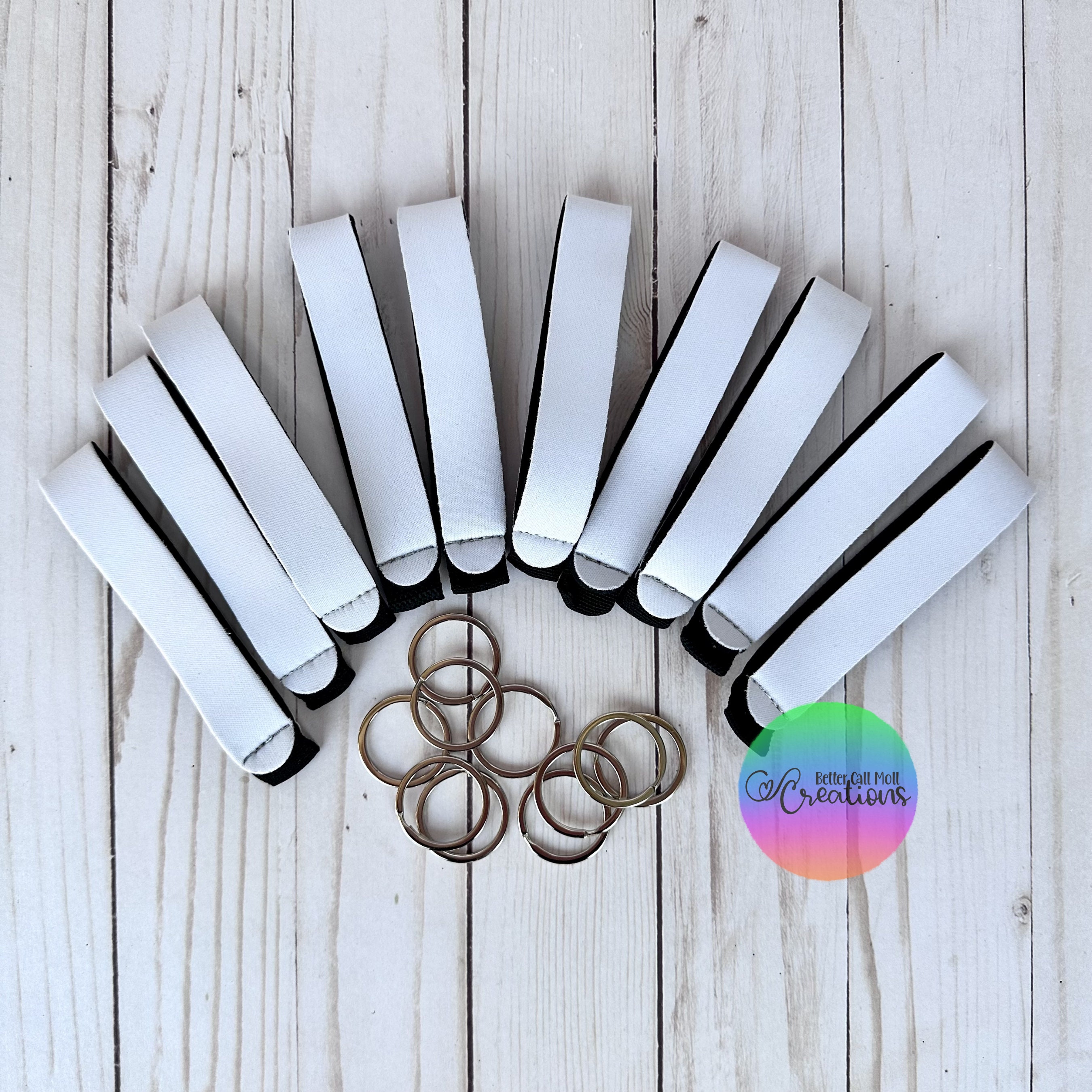 10 Pack of Cloth Sublimation Wristlet Blanks Neoprene Etsy