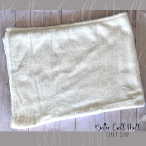 Sublimation Blank Fleece Baby Blanket