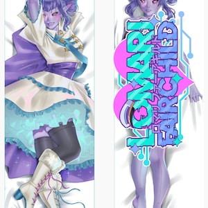 Lomari Body Pillow (Dakimakura) Keychain