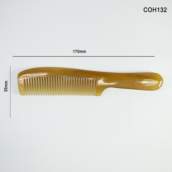Set Of 6 Pcs Buffalo Horn Combcombhorn Combbone Comb Bone Etsy
