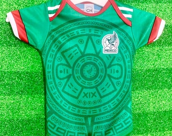 Mexico baby bodysuit jersey