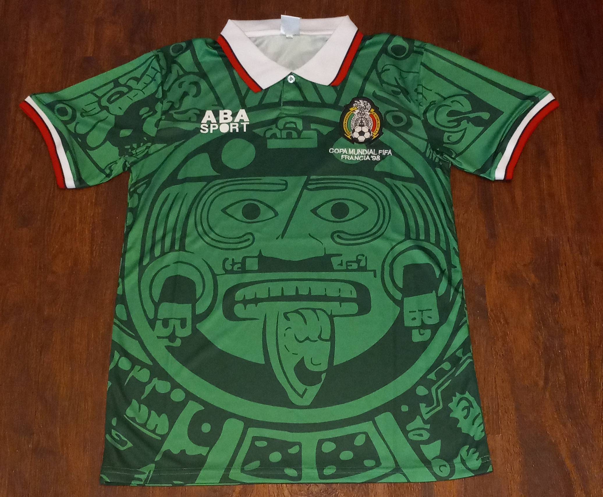 Velas Anfibio codicioso Mexico 1998 Retro Green Futbol Shirt World Cup Mexico 1998 - Etsy España