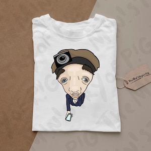 Francis Bourgeois T-Shirt TikTok Funny Train Guy Graphic Tee Bougois