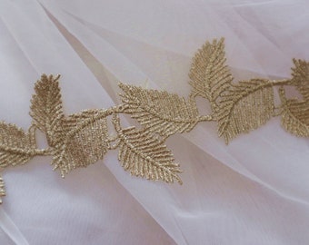 leaf lace trim