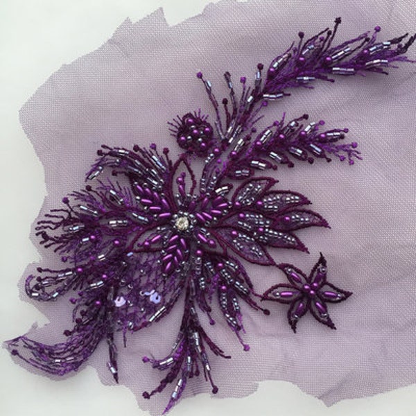 Buy Dark Purple Dress Etsy