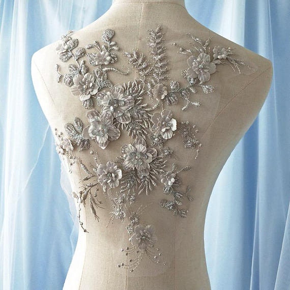 Amazon.com: Applique EmbroideryLace, Embroidered Lace