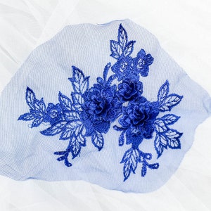 Bright Royal Blue Solid Nylon Spandex Fabric by The Yard 