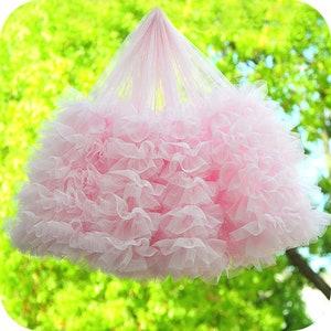 pink 3D ruffled fabric trim, pink ruffle trim mesh fabric trimming, 3D flowers pleated trim sewing accessories