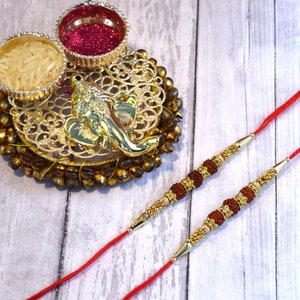 Rakhi for Brother | Rakhi | Rakhee for Bhaiya Bhabhi Kids Sister | Raksha Bandhan Rakshabandhan | Multicolor | Designer Thread Bracelet