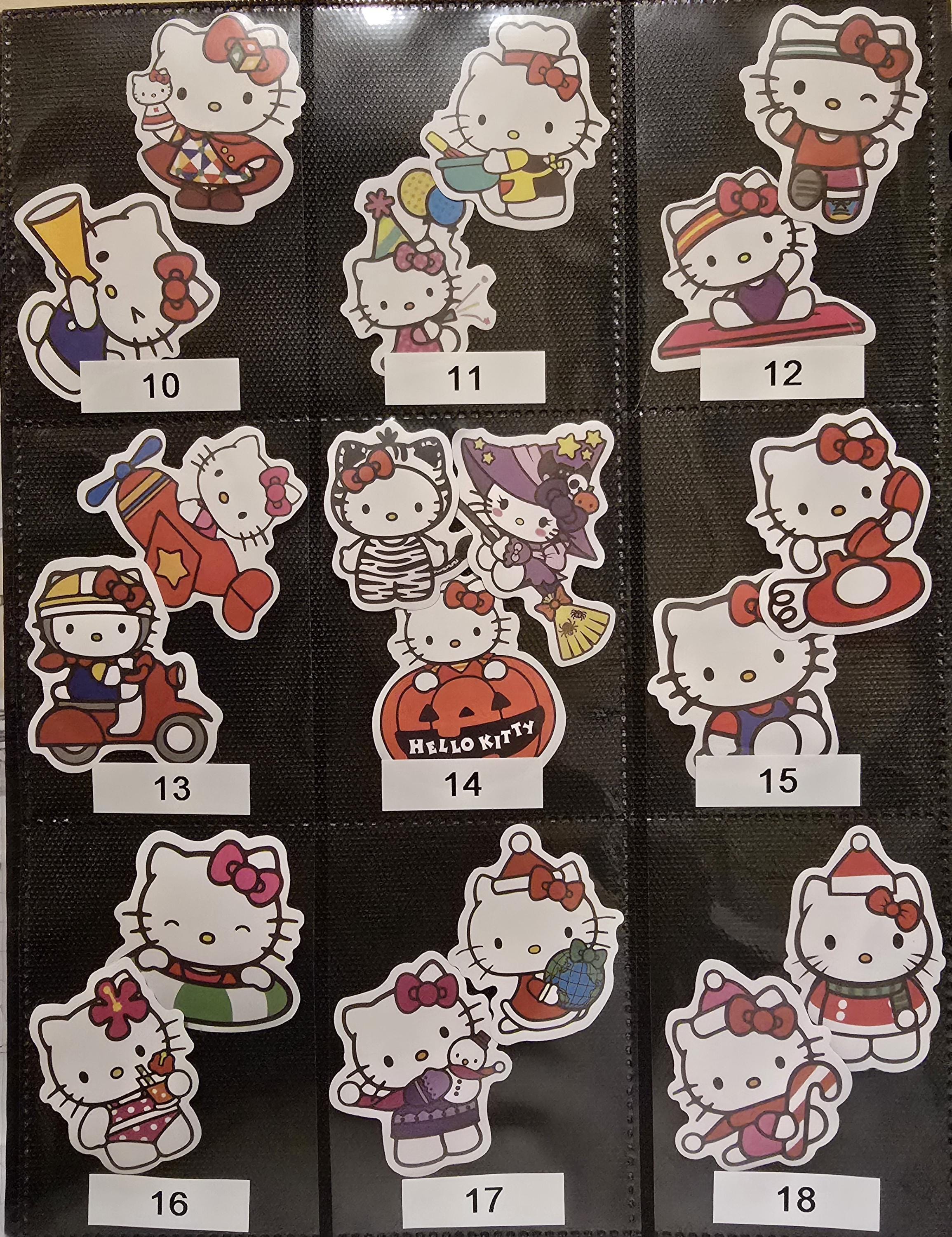 Hello Kitty Sticker Set: Kawaii Decals - Etsy