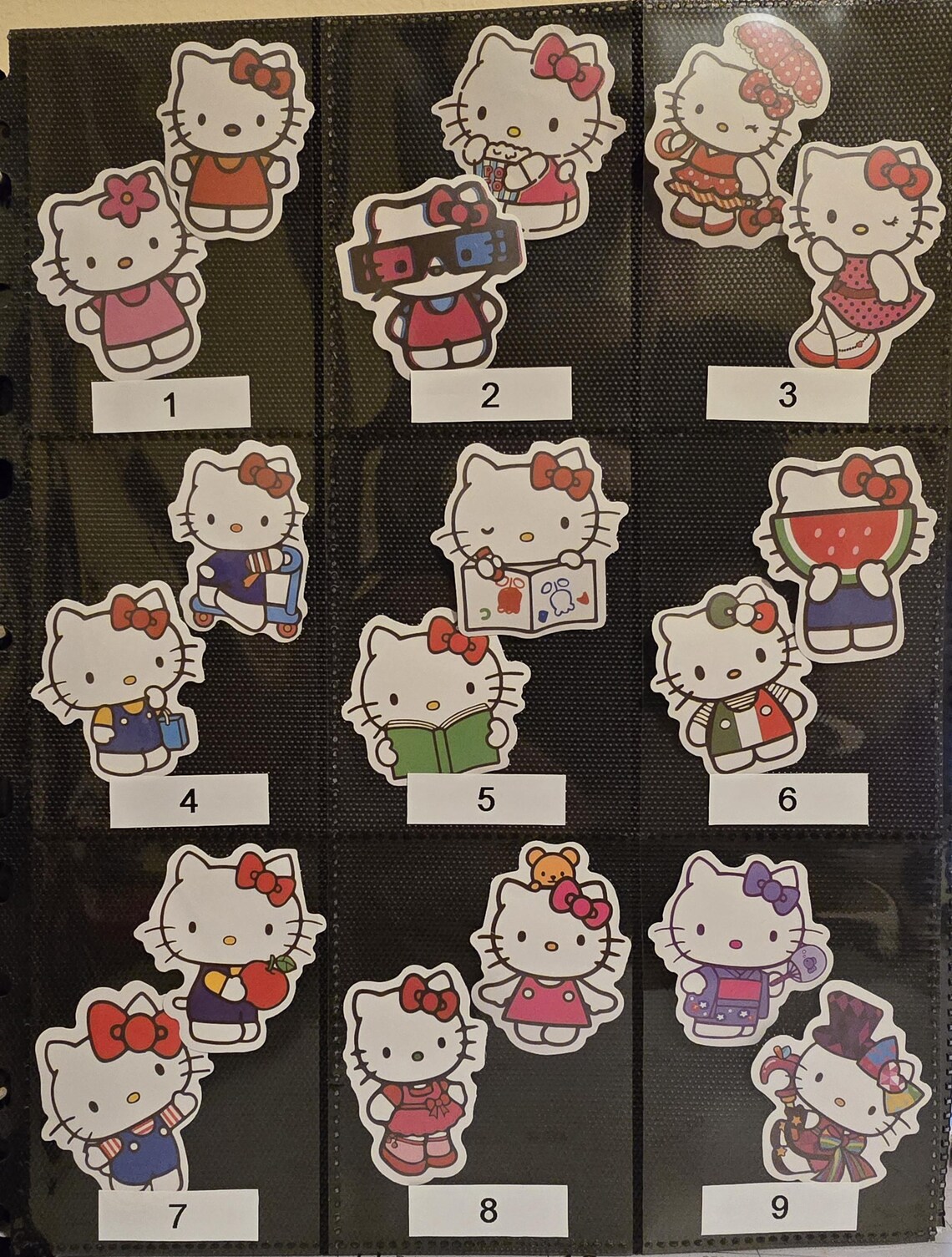Hello Kitty Sticker Set: Kawaii Decals - Etsy