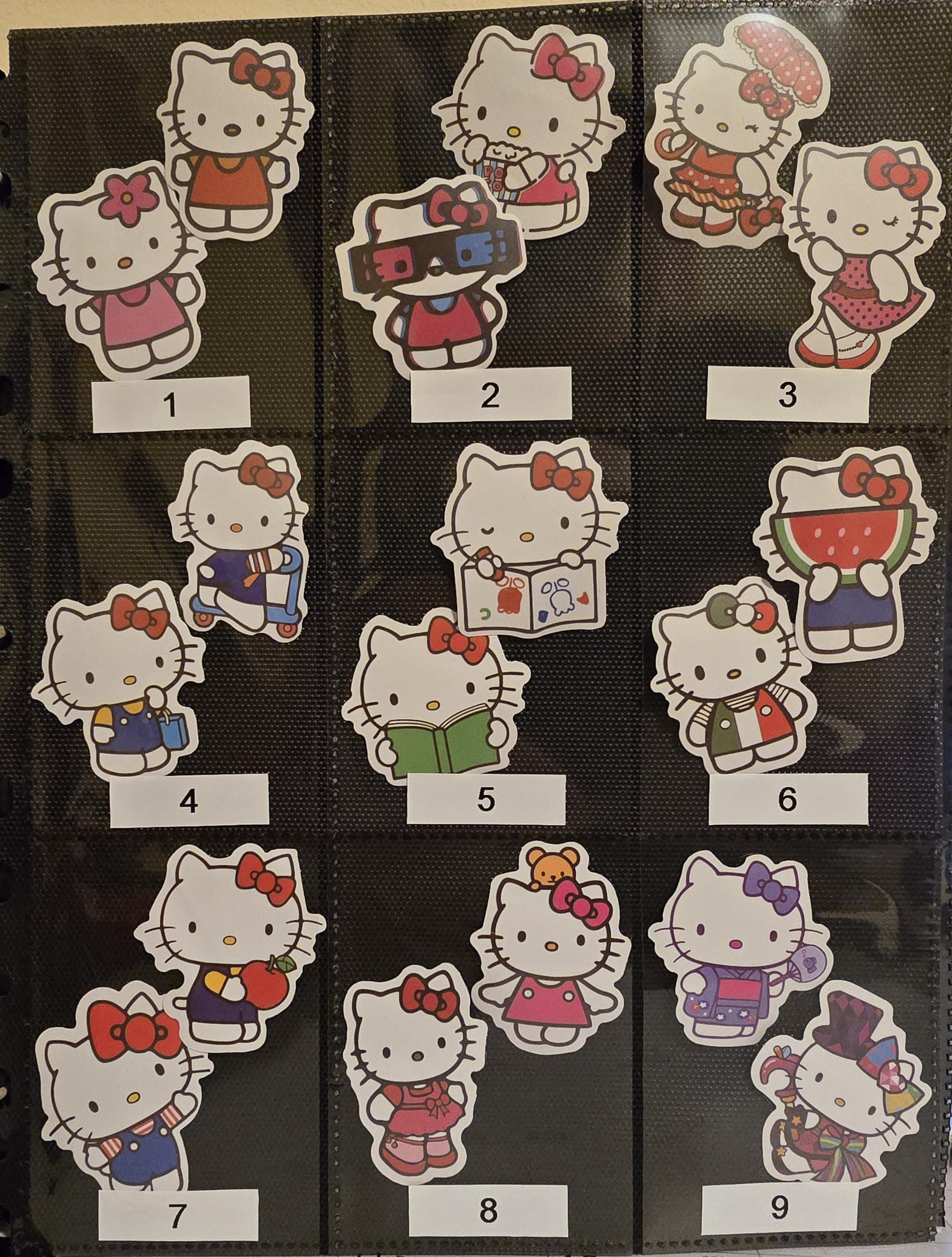 Hello Kitty Sticker Set: Kawaii Decals - Etsy
