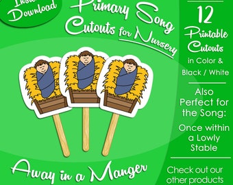 Away in a Manger - Etsy