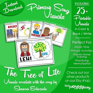 The Tree of Life Song Visuals, Shawna Edwards, Latter-day Saint LDS Primary Singing Time ...