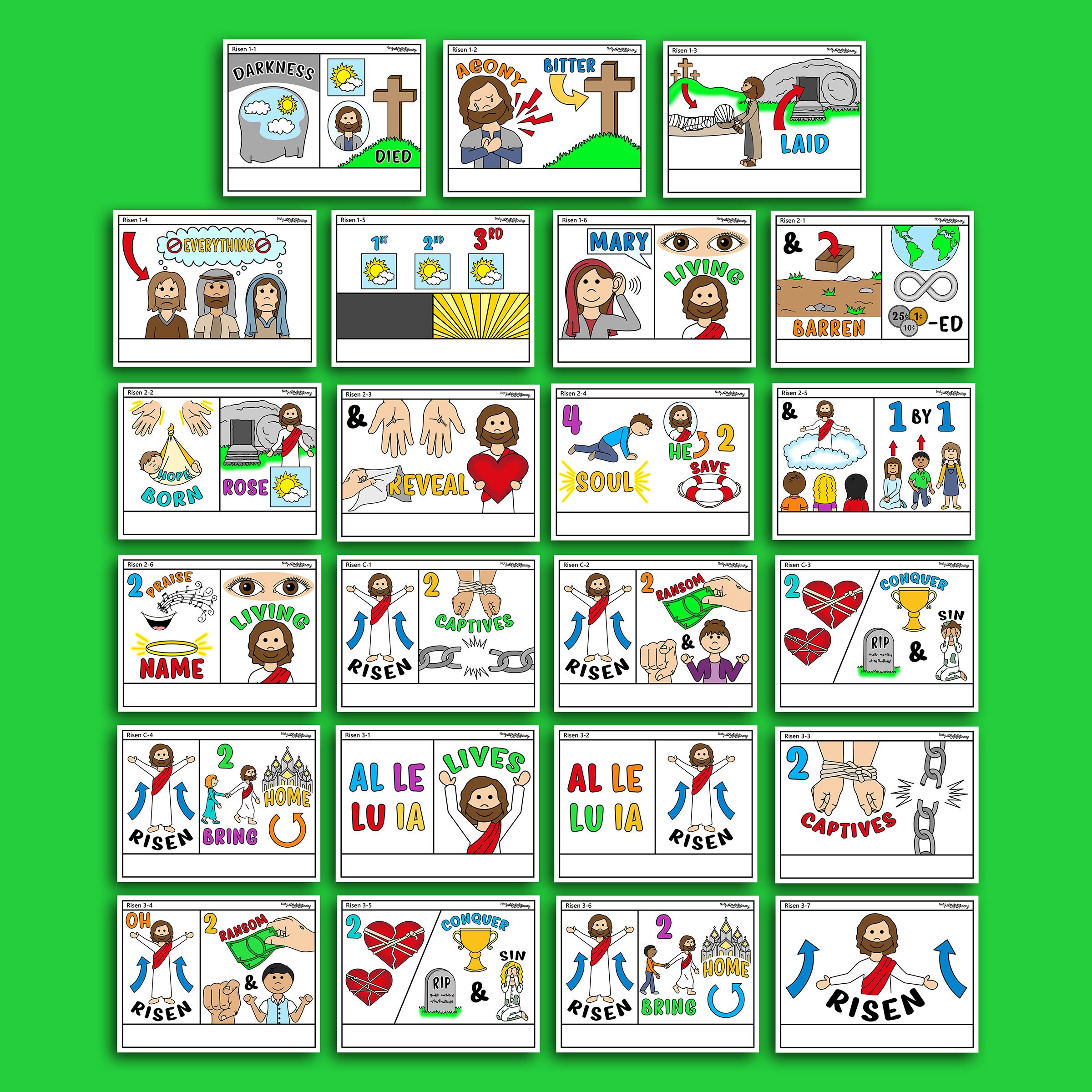 Risen Song Shawna Edwards Latterday Saint LDS Primary Etsy