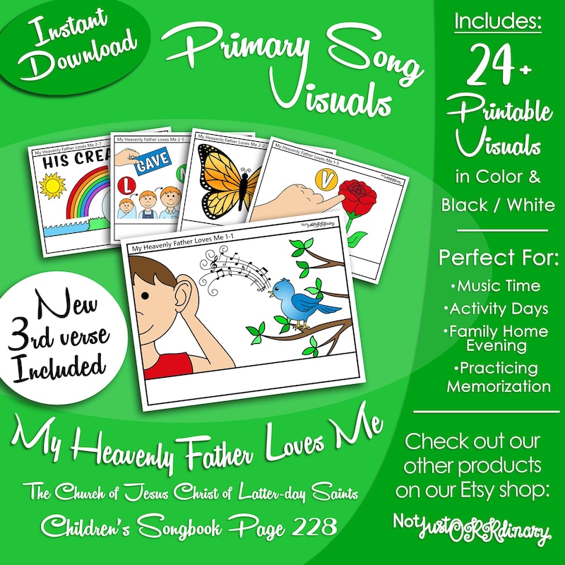 Visuals for Day Cards - Etsy