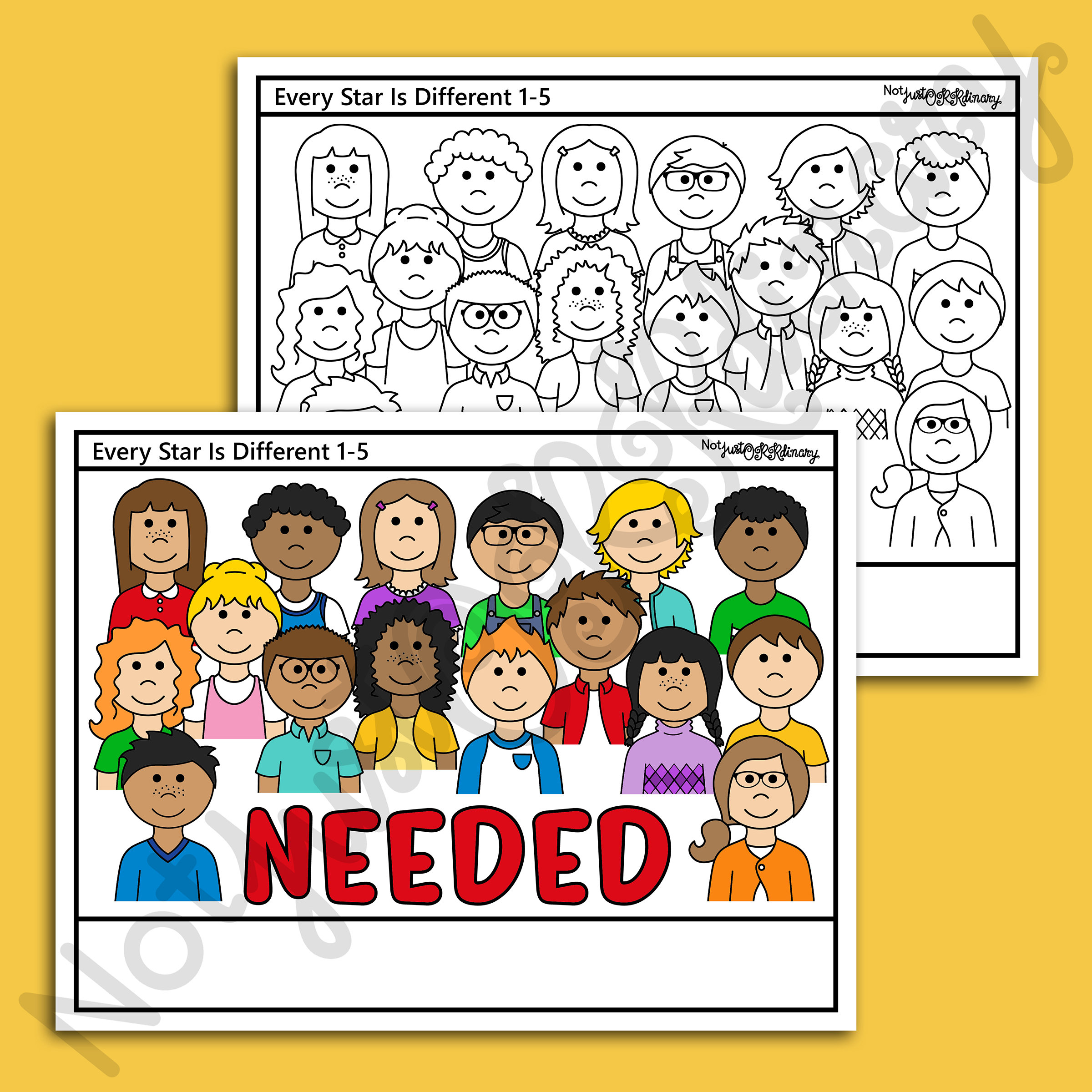 Every Star is Different Song Visuals, LDS Primary Singing Time Pictures ...