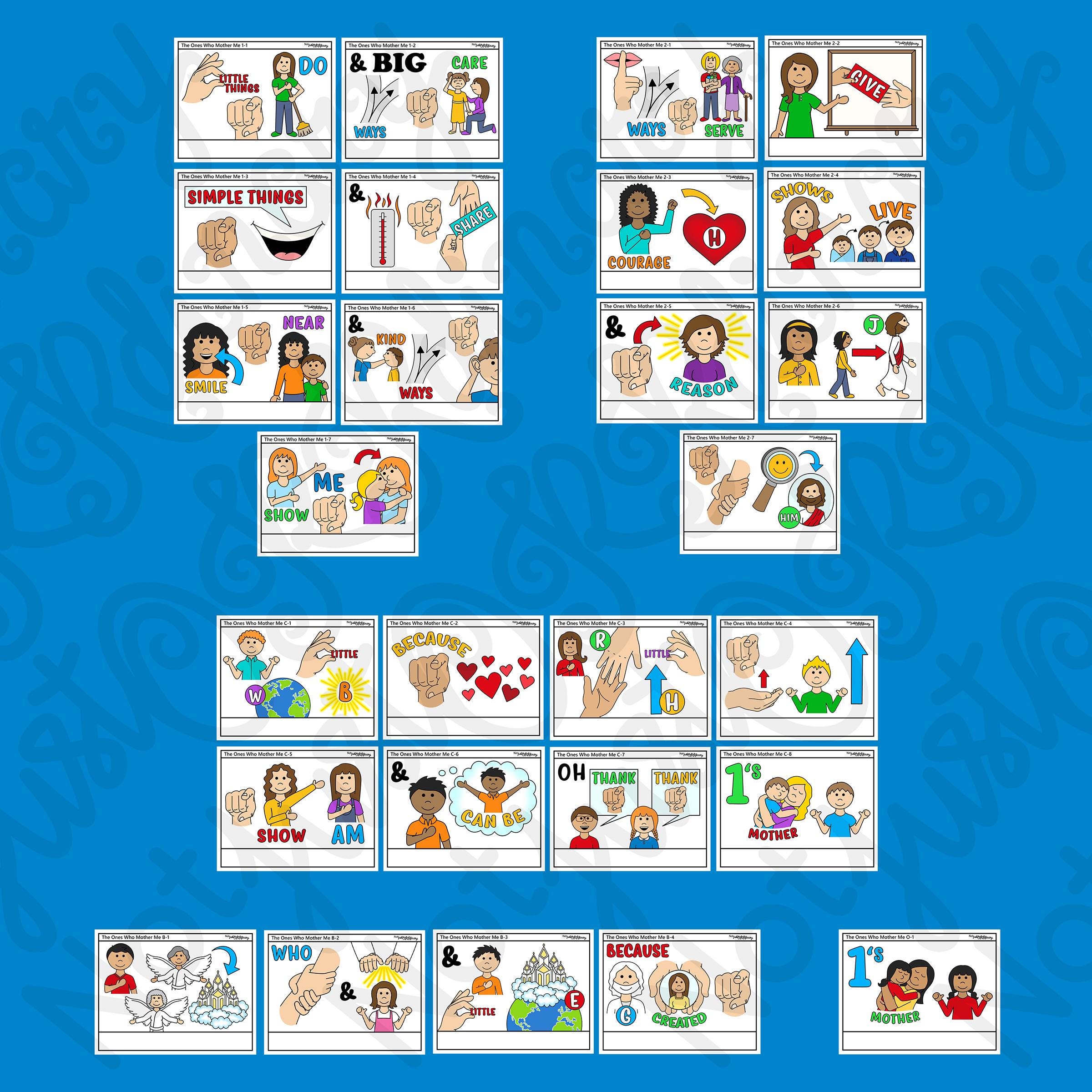 Visualsones The Ones Who Mother Me Song Visuals, Angie Killian, LDS Primary Singing ...