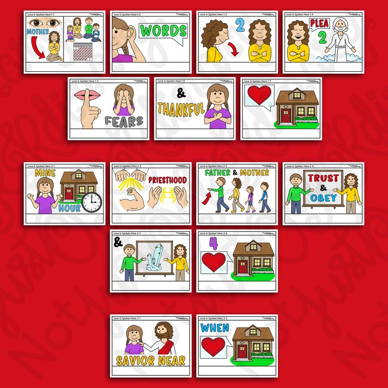 Love is Spoken Here Song Visuals, Latter-day Saint LDS Primary Singing ...
