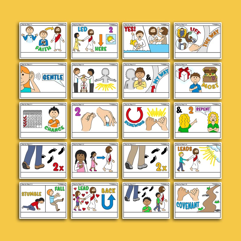 Step by step song angie killian latter day saint lds primary singing