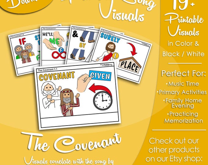 My Covenant Path Printable Poster for LDS Primary and Youth | Instant ...