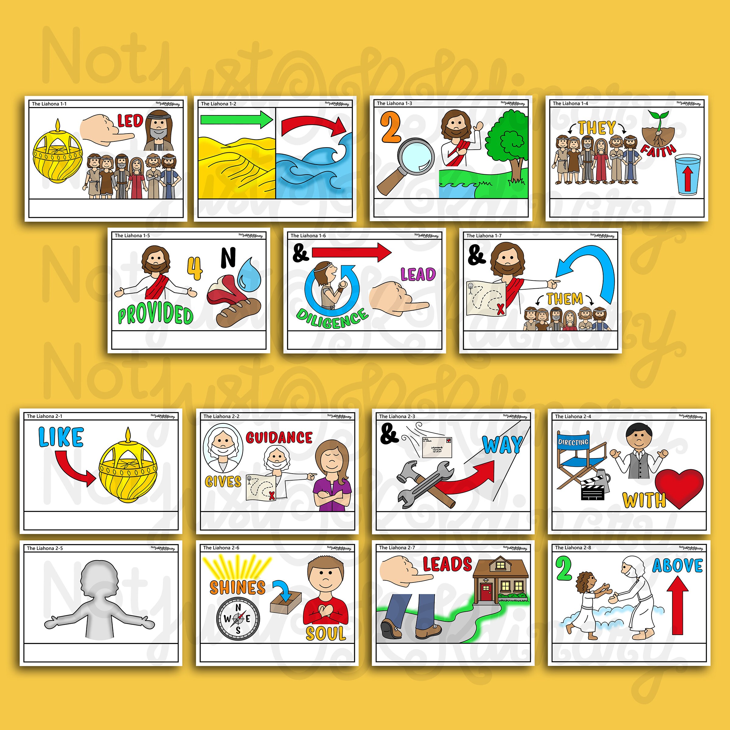 The Liahona Song, Angie Killian, Latter-day Saint LDS Primary Singing Time, Printable Visual ...