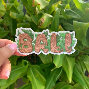 Sticker voyage Bali Indonésie