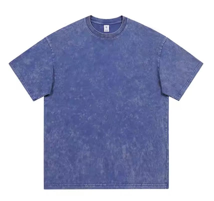 Women Men Unisex Faded Acid Vintage Stone Wash Blank Oversize
