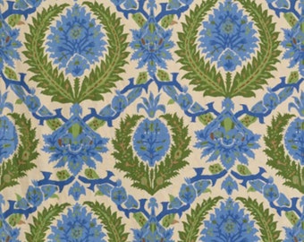 Zenobia Canton Blue/Green by Brunschwig & Fils (made to order pillow)