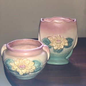 Antique Hull Art: USA Bowl And Vase