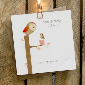 Tarjeta de cumpleaños, tarjeta de cumpleaños para un amigo, hermana, tía, sobrina, abuela, amigo especial, amigo encantador, amante del búho