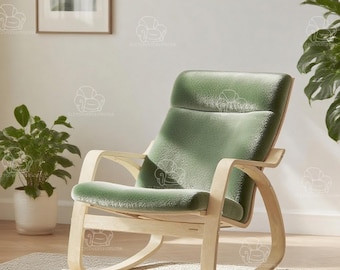 Replacement Cover For POÄNG Chair cushion/POÄNG Sofa cover/Sofa cover/sofa covers/poang chair covers/covers couch/chair covers for poang