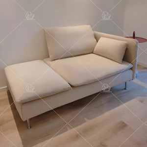 SÖDERHAMN用交換可能なソファーカバー(オットマン/1人掛け
