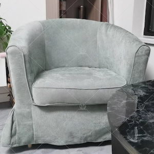 Loose covers for bucket chairs sales